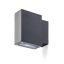 RENDL R10355 DIXIE LED Outlet, IP54 fekete