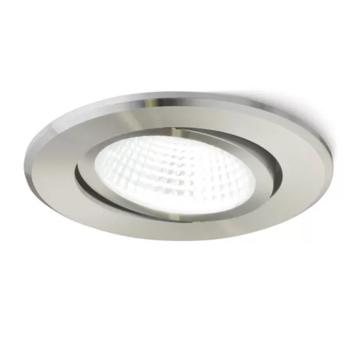 MIRO zápustná leštěný hliník 230V/350mA LED 3W 3000K