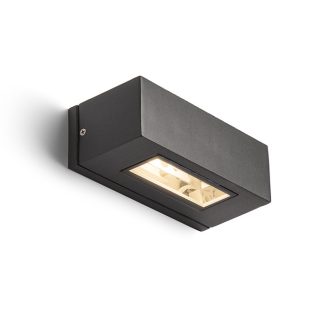   RENDL R10439 WOOP kültéri lámpa, szögletes fali IP54 antracit