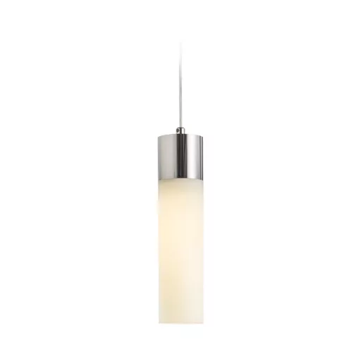 EIGHT závěsná opálové sklo/chrom 230V LED E27 11W