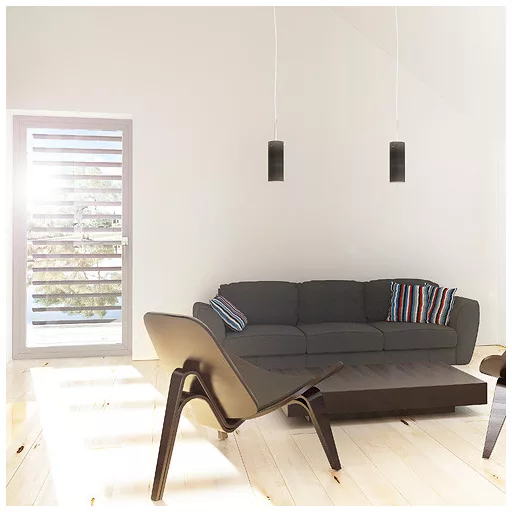 SANSSOUCI I závěsná matná černá 230V E27 42W