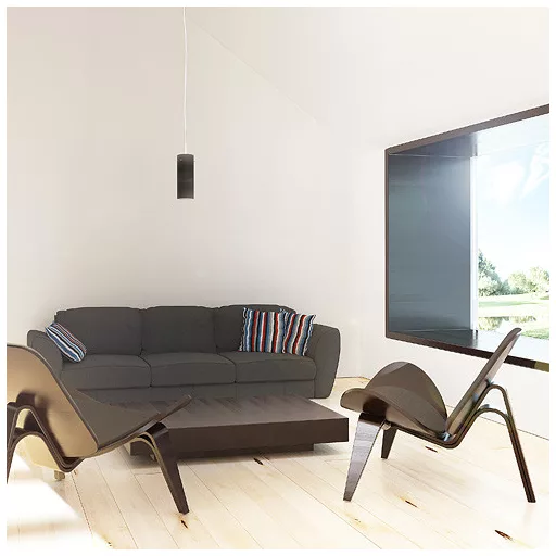 SANSSOUCI I závěsná matná černá 230V E27 42W