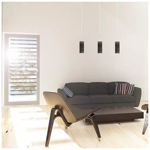 SANSSOUCI I závěsná matná černá 230V E27 42W