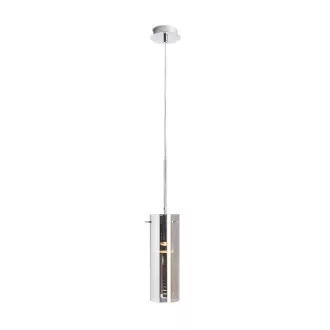SANSSOUCI I závěsná chromované sklo 230V LED E27 15W
