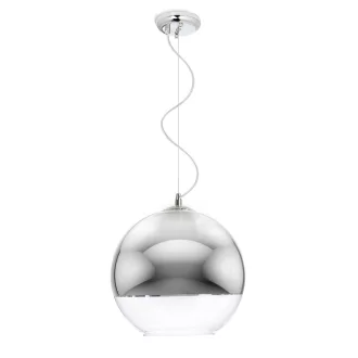   BEAU MONDE 35 závěsná chromované sklo/čiré sklo 230V LED E27 15W