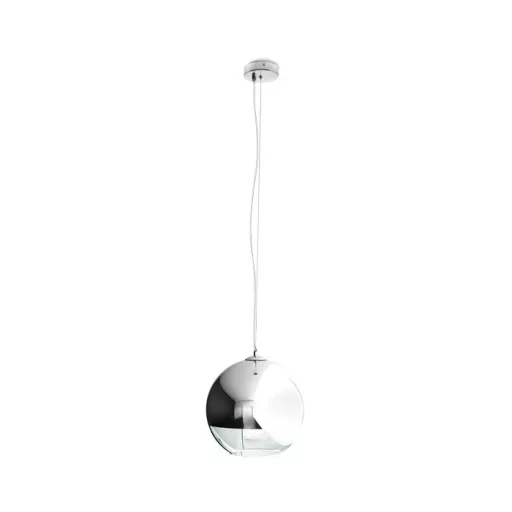 BEAU MONDE 35 závěsná chromované sklo/čiré sklo 230V LED E27 15W