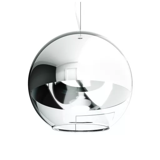 BEAU MONDE 35 závěsná chromované sklo/čiré sklo 230V LED E27 15W