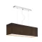LOPE 80 závěsná černá matný nikl 230V LED E27 4x15W