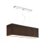 LOPE 80 závěsná černá matný nikl 230V LED E27 4x15W
