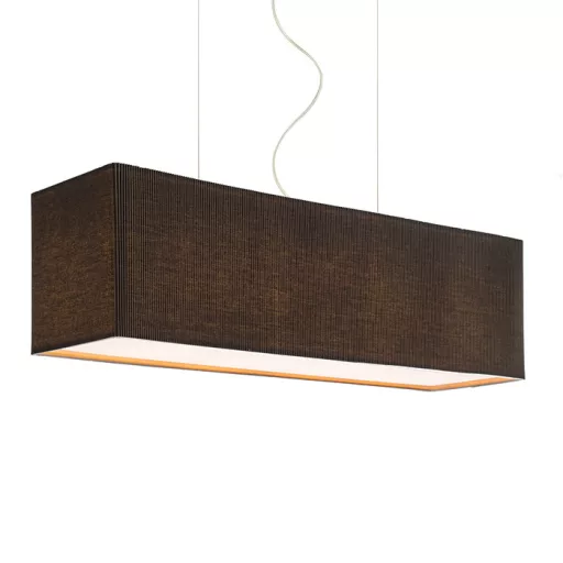 LOPE 80 závěsná černá matný nikl 230V LED E27 4x15W