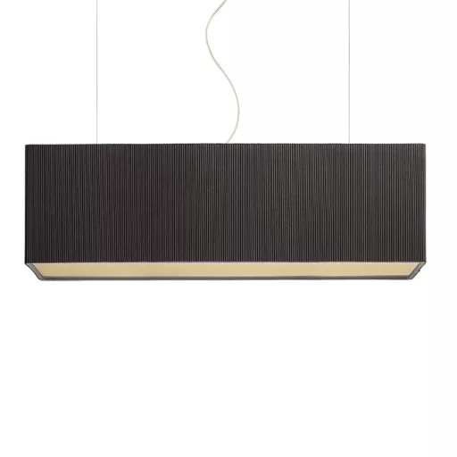 LOPE 80 závěsná černá matný nikl 230V LED E27 4x15W