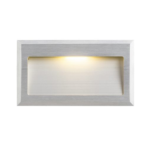 RENDL R10598 INTRO LED mennyezeti lámpa, falba süllyesztett szálcsiszolt alumínium