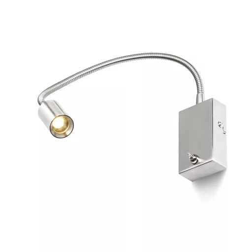 VERSA nástěnná matný nikl 230V LED 3W 40° 3000K