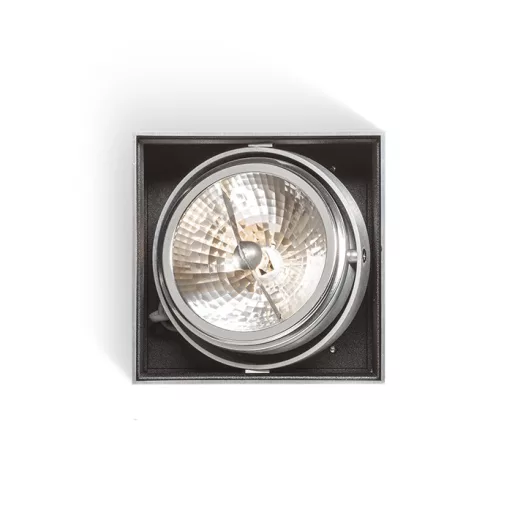 DEAN I česaný hliník 230V/12V G53 50W
