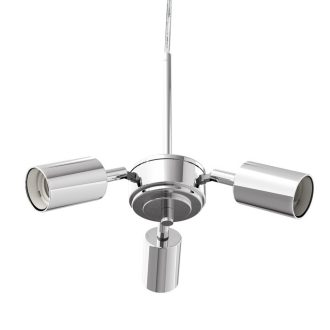 RENDL R10615 TRIX lámpabúra, függesztő készlet króm