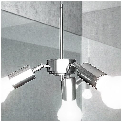 RENDL R10615 TRIX lámpabúra, függesztő készlet króm