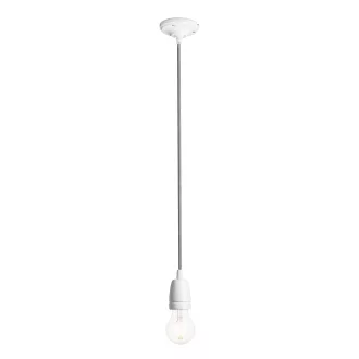   FABIO závěsná sada černá/bílá porcelán 230V LED E27 15W