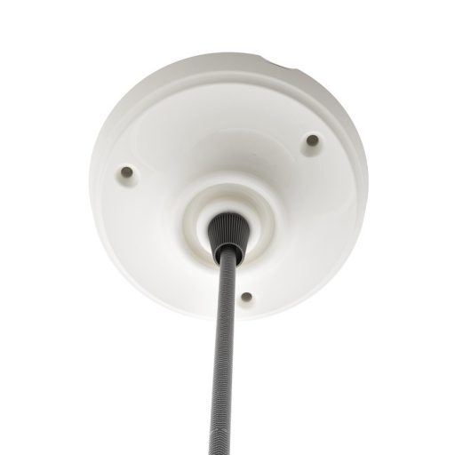 RENDL R10617 FABIO lámpabúra, függesztő készlet fekete/fehér porcelán