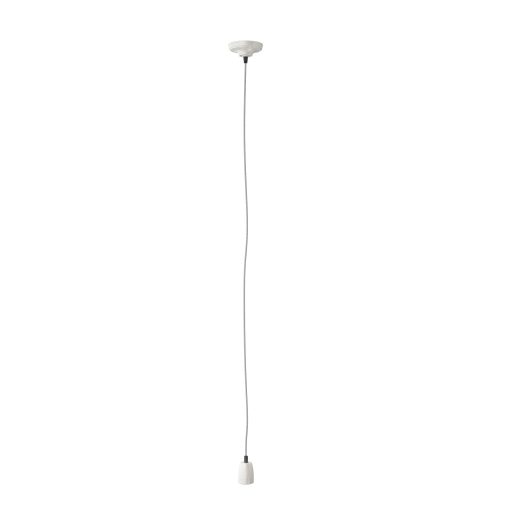 RENDL R10617 FABIO lámpabúra, függesztő készlet fekete/fehér porcelán