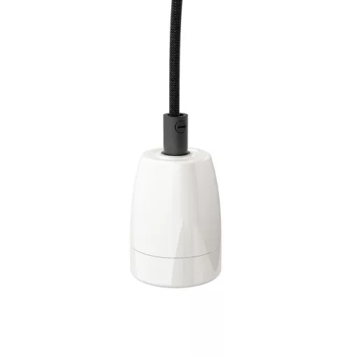 FABIO závěsná sada černá porcelán 230V LED E27 15W