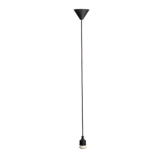 LISA závěsná sada černá 230V LED E27 15W