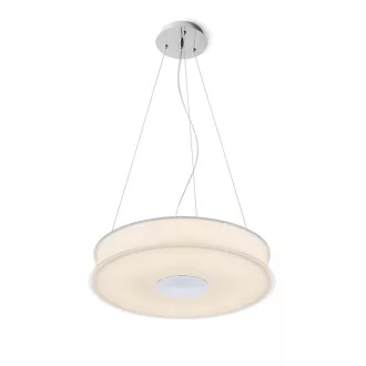 ASTERI függőlámpa szaténüveg/króm 230V 2GX13 40W
