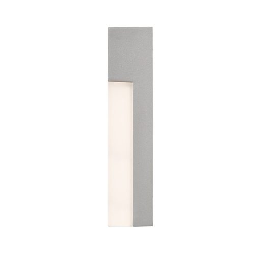 RENDL R11169 VERIA LED kültéri lámpa, szögletes fali IP54 ezüstszürke