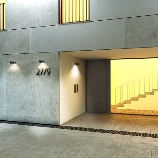 RENDL R11170 SONET LED kültéri lámpa, fali IP54 antracit