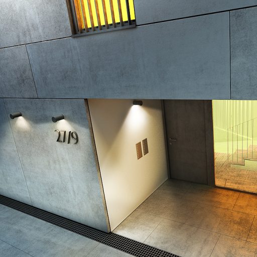 RENDL R11170 SONET LED kültéri lámpa, fali IP54 antracit