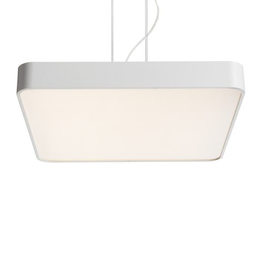 RENDL R11291 MENSA LED függőlámpatest, szögletes műszaki fehér