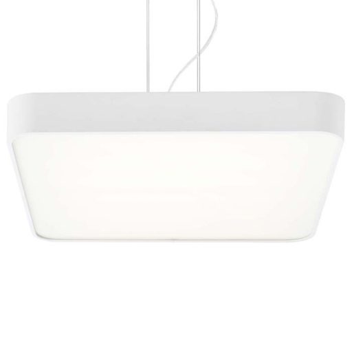 RENDL R11291 MENSA LED függőlámpatest, szögletes műszaki fehér