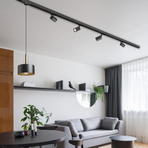 RENDL R11301 EUTRAC Háromáramkörös rendszerek, 3Á sín fekete