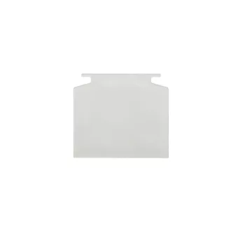 EUTRAC koncovka pro tříokr. lištu bílá