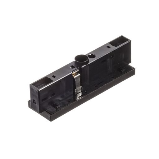 EUTRAC átvezető tápcsatlakozó háromáramkörös sínre fekete 230V