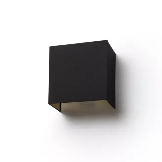   LOPE W 25/14 fali lámpa  Polycotton fekete/arany fólia 230V LED E27 15W