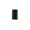 RON W 15/25 fali lámpa  Polycotton fekete/réz fólia 230V LED E27 15W