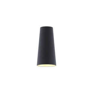   RENDL R11370 CONNY lámpabúra, asztali/állólámpa búrák Polycotton fekete/réz fólia