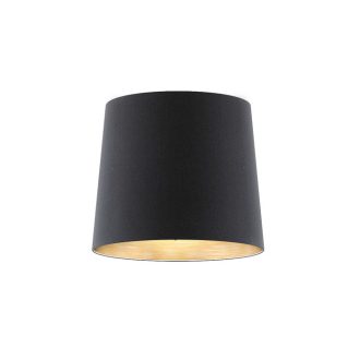   RENDL R11372 CONNY lámpabúra, asztali/állólámpa búrák Polycotton fekete/réz fólia
