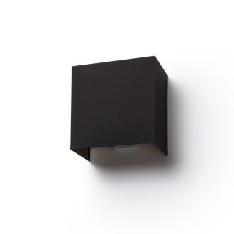   RENDL R11377 LOPE fali lámpa, dekoratív Polycotton fekete/réz fólia