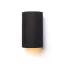 RON W 15/25 fali lámpa  Polycotton fekete/arany fólia 230V LED E27 15W