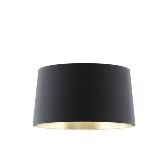   RENDL R11466 ASPRO lámpabúra, függesztett lámpaernyők Polycotton fekete/arany fólia