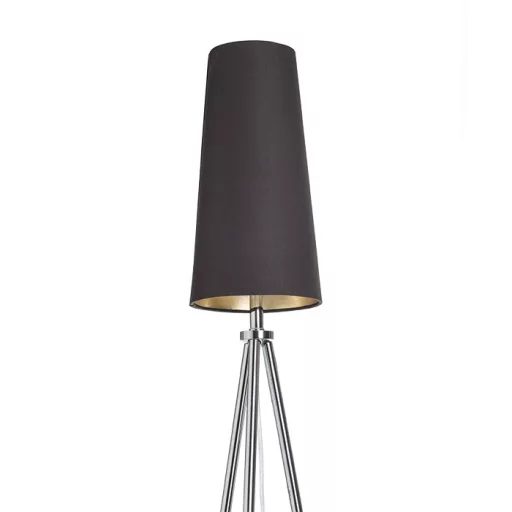 CONNY 15/30 stolní stínidlo Polycotton černá/zlatá fólie max. 23W