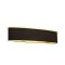 RENDL R11471 CASUAL lámpabúra, univerzális lámpaernyők Polycotton fekete/arany fólia