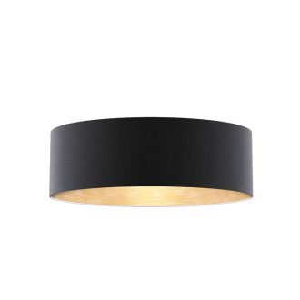   RENDL R11479 RON lámpabúra, univerzális lámpaernyők Polycotton fekete/réz fólia