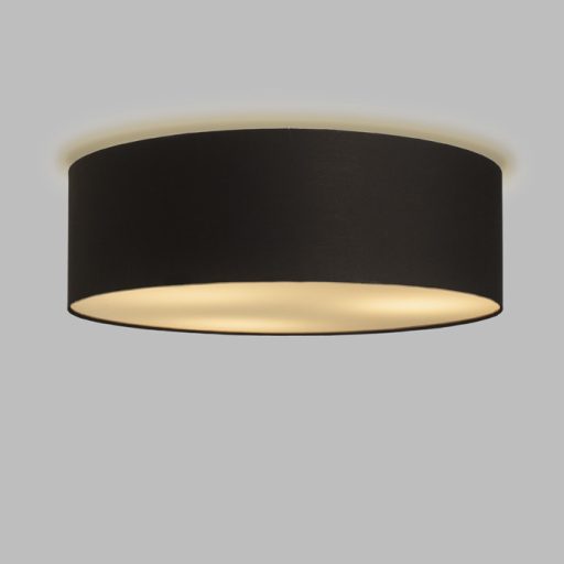 RENDL R11479 RON lámpabúra, univerzális lámpaernyők Polycotton fekete/réz fólia
