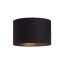 RENDL R11481 RON lámpabúra, univerzális lámpaernyők Polycotton fekete/réz fólia