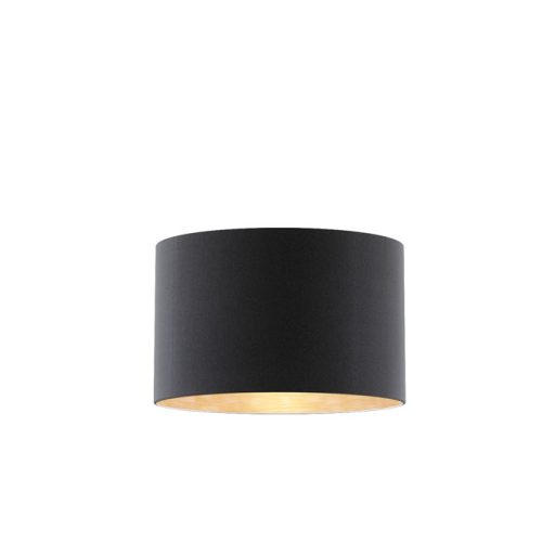 RENDL R11481 RON lámpabúra, univerzális lámpaernyők Polycotton fekete/réz fólia
