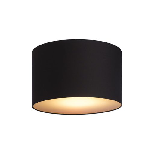 RENDL R11481 RON lámpabúra, univerzális lámpaernyők Polycotton fekete/réz fólia