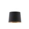 RENDL R11483 ASPRO lámpabúra, függesztett lámpaernyők Polycotton fekete/réz fólia