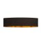 RENDL R11485 CASUAL lámpabúra, univerzális lámpaernyők Polycotton fekete/réz fólia